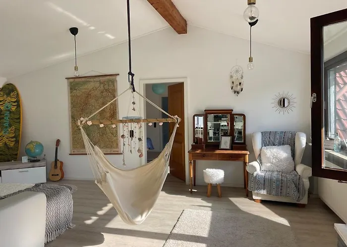 Dachwohnung Mit Blick Auf Den Wagenberg