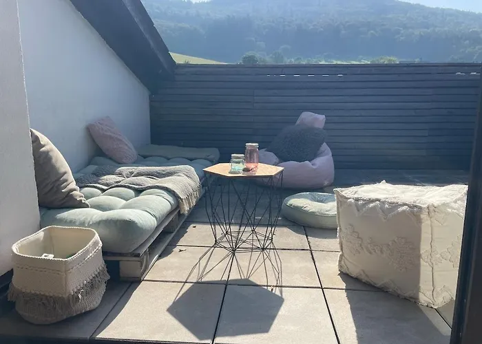 Dachwohnung Mit Blick Auf Den Wagenberg * Furth (Hessen)